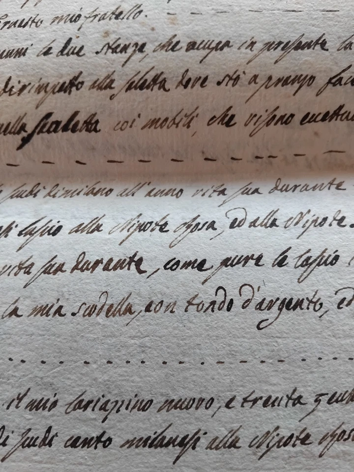 Brescia ANTIKES Schreiben ANNO 1812 ca. 21,5x30,5 cm... siehe Text - Bild 3 von 4