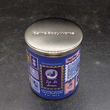 New Bath & Body Works Let It Snow Soy Wax Blend Single Wick Candle - 8 oz.