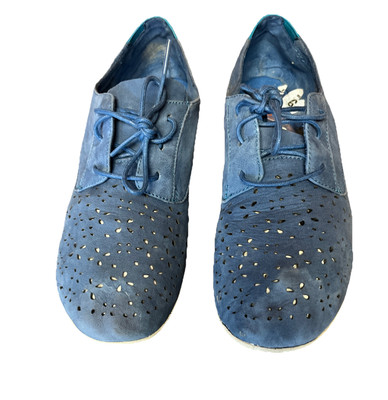 Woman s Merrell Mimix Tennis Shoes Blue Lightweight Lace Up Shoe  Casual Size 9