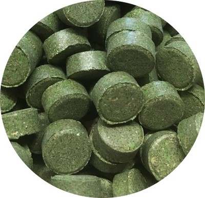 Fischfutter Futtertabletten Bodentabletten 9 mm 10% Spirulina Tabletten 1 l
