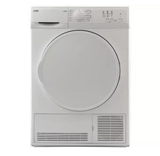 LOGIK LCD8W23 8 kg Condenser Tumble Dryer - White - REFURB-C