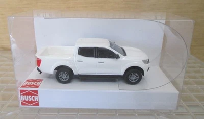 BUSCH: 53702 Nissan Navara Pickup, weiß in OVP - Bild 1 von 3