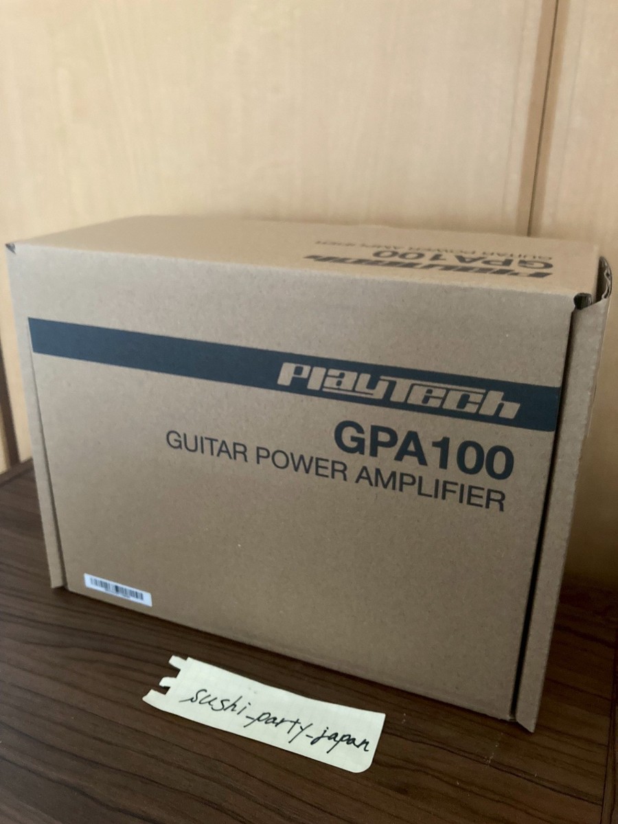 PLAYTECH GPA-100 guitar pedal power amplifier Genuine With