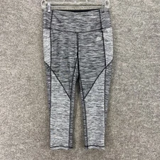 RBX Activewear Pants Women M Medium Gray Leggings Pull On Mid Rise
