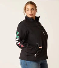 ARIAT Womens Classic  Mexico Jacket, Black, NEGRA