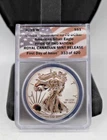 2019-W ANACS Enhanced PR70 DCAM S$1 1oz .999 American Silver Eagle *Free Ship*
