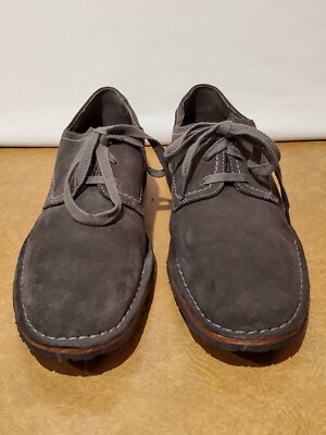 John Varvatos Lace-Up Oxford Shoes Mens Size 9M Gray Suede  display picture 3