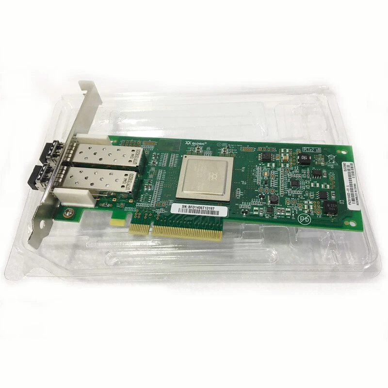 QLOGIC QLE2562 SANBLADE 8GB DUAL PORT PCIE Dual Channel HBA Card - Image 2 of 4