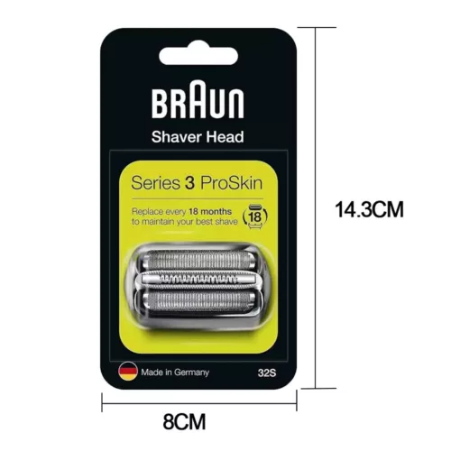 Braun Shaving Head Cartridge 32S Series 3 Combo Pack 3040s,3030s,3050cc,395cc .SWEGJOL - Picture 9 of 15