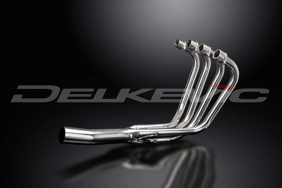 Suzuki GS850L 1982-1984 Delkevic Stainless Steel 4-1 Exhaust Headers Downpipes — 第 4/4 张图片