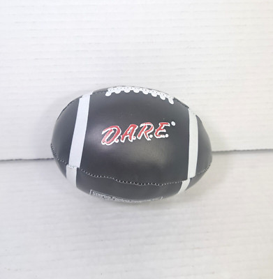 DARE 5'' Promotional Football Plush Toy Kids Stuffed Ball Plushie D.A.R.E Retro