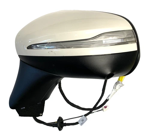 2022 - 2024 Mercedes-Benz EQS 580 X296 White Left Driver Mirror A2968106500 OEM