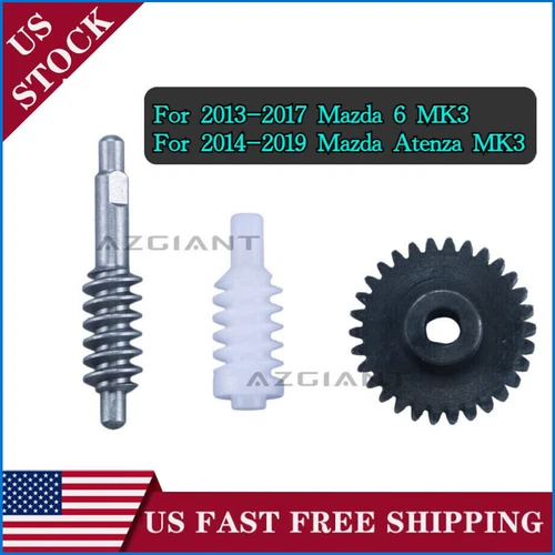 Power Side Mirror Folding Motor Gear Repair Kit for 2014-2019 Mazda 6 Atenza MK3