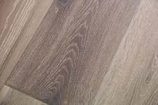 Engineered Antique White Wax Oiled Oak Wide Board Flooring Real Wood