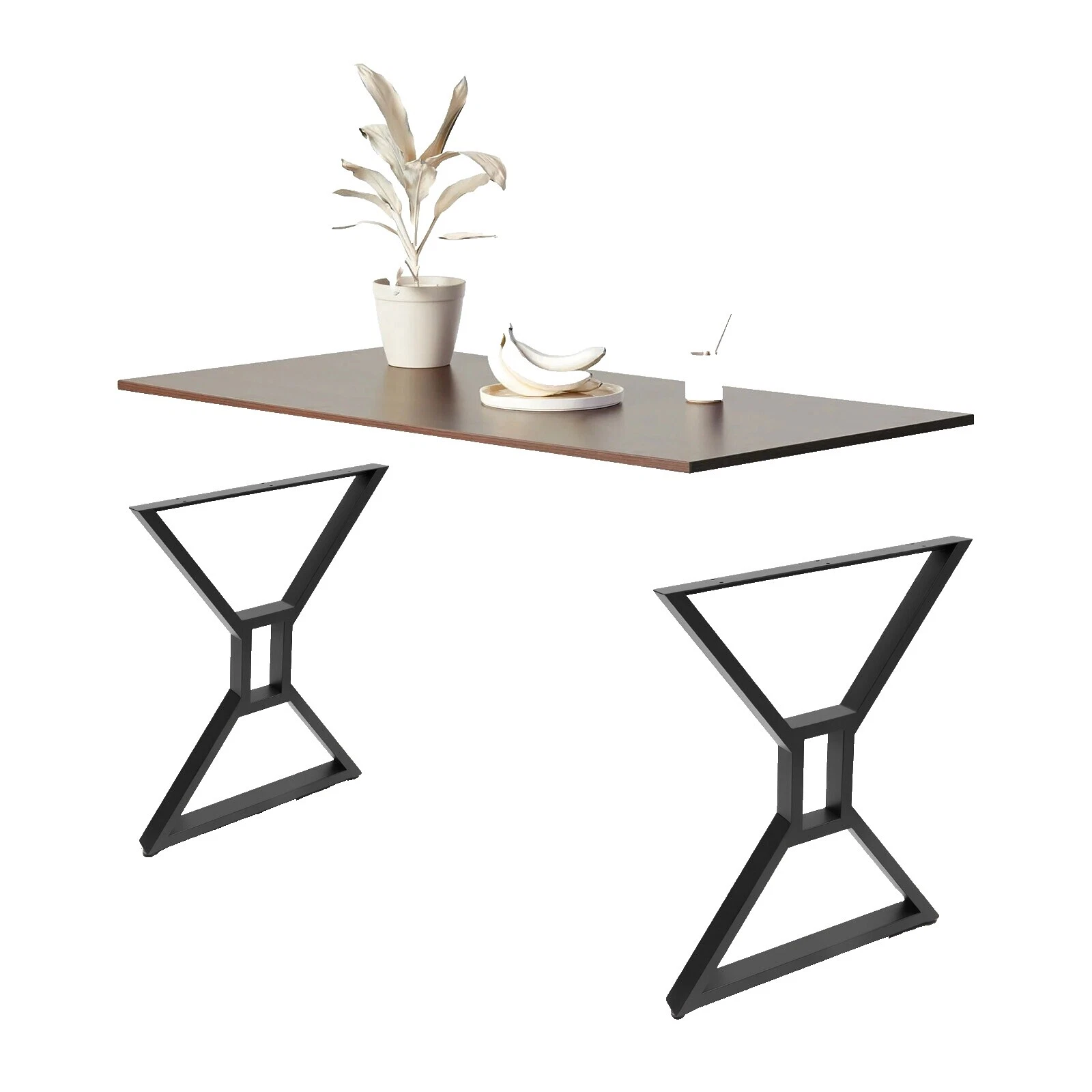 Piezas de muebles Industrial Negro