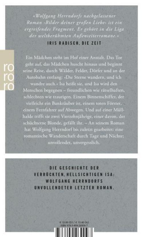 Thumbnail - Bilder Deiner Großen Liebe Wolfgang Herrndorf