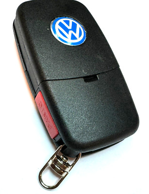 NEW VW VOLKSWAGEN KEYLESS REMOTE ENTRY TRANSMITTER UNCUT KEY FOB HLO1J0959753F