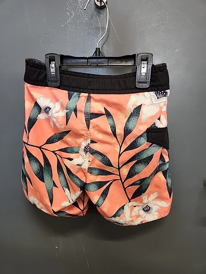 Boys Swimwear Volcom Floral Print Size 6 - Image 4 of 4