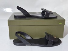 Longchamp Le Pliage Sandalen schwarz EUR 38