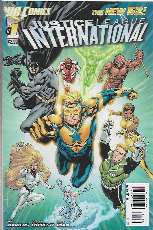 JUSTICE LEAGUE INTERNATIONAL (2011) #1 - Back Issue