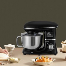 6.2L/6.5Qt Elektrisch K&uuml;chenmixer K&uuml;chenmaschine Teigmaschine Knetmaschine 1500W