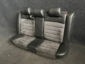 LEDER ALCANTARA Rücksitzbank Audi A6 4B Ausstattung Sitz hinten schwarz