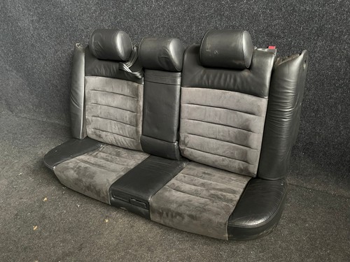 LEDER ALCANTARA Rücksitzbank Audi A6 4B Ausstattung Sitz hinten schwarz