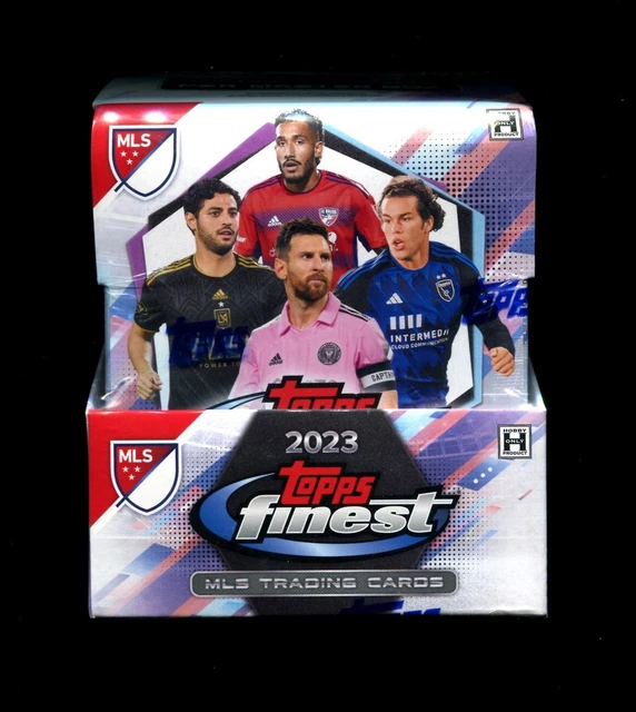 2023 TOPPS FINEST MLS SOCCER HOBBY BOX- Rip + Ship