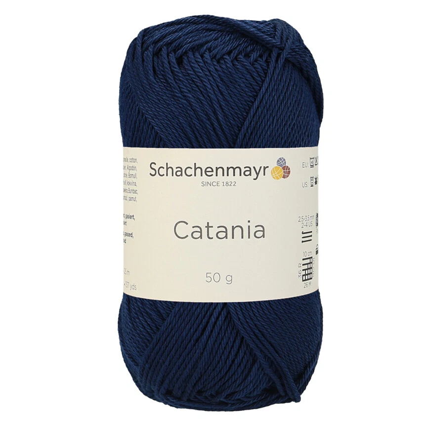 Schachenmayr Catania Wolle Garn Baumwolle 50g mercerisiert gasiert gekämmt - Bild 4 von 4
