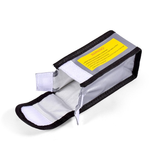 Borsa di immagazzinaggio sicura a batteria Lipo portatile antideflagrante sacchetti ignifughi borsa - Foto 10 di 21