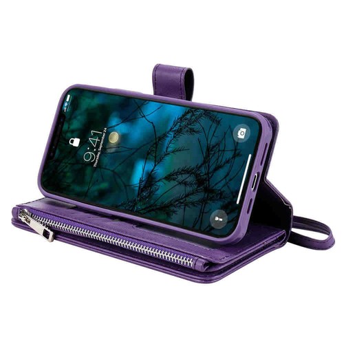 For iPhone 12 11 Pro Max SE 8 7 6s Magnetic Detachable Wallet Leather Case Cover - Picture 46 of 55