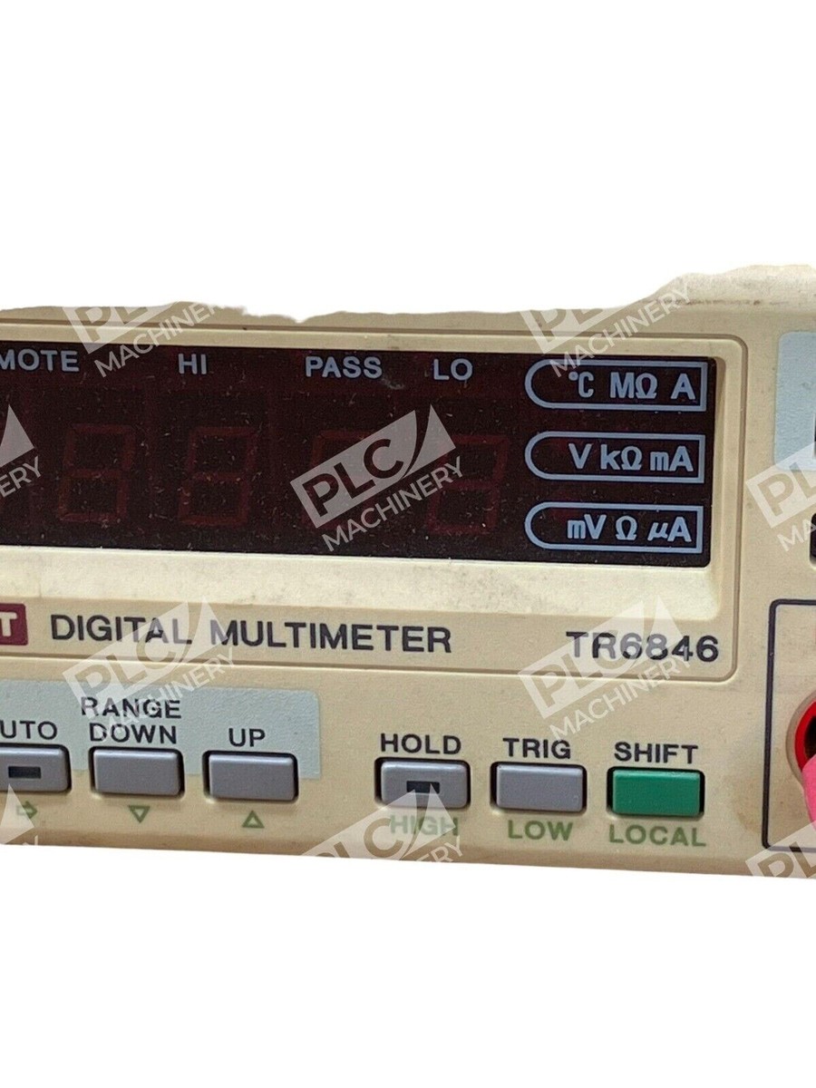 Advantest TR6846 Digital Multimeter as Is for sale online | eBay Advantest TR6846 Digital Multimeter as Is for sale online | eBay