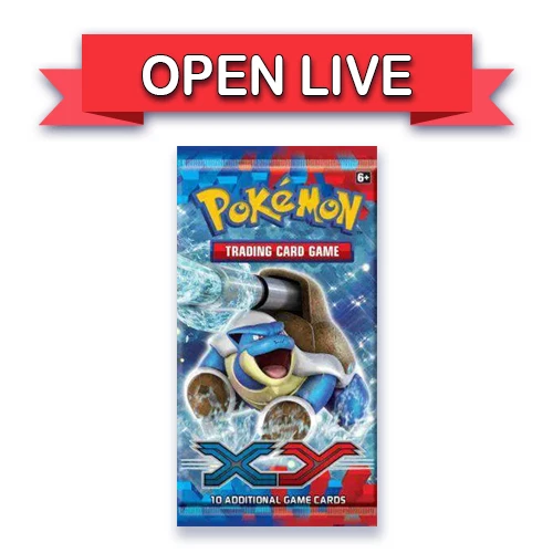 Open Live 1 Pack X Pokemon TCG XY Base Set Booster Pack English