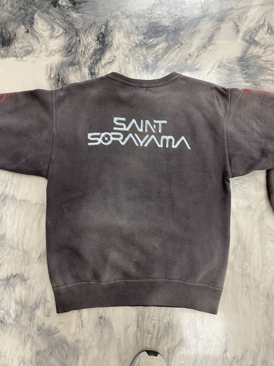 Saint Michael Sweatshirt 空山基コラボ スウェットシャツ Saint Michael Sweatshirt空山基コラボ スウェットシャツ