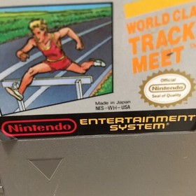 2 Game Lot Super Mario Bros  1 & 3-Duck Hunt-World Class Track Meet Nintendo NES