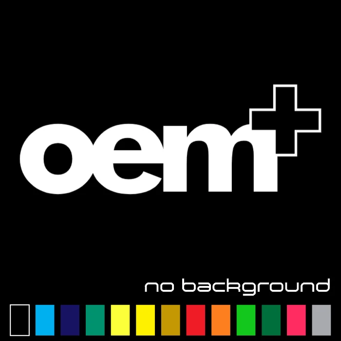 ORACAL OEM+ Sticker Vinyl Decal - OEM Racing Turbo Drift JDM Fast Race Car Window