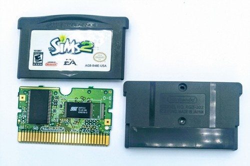 Sims 2 (Nintendo Game Boy Advance, 2005) Cleaned And Tested
