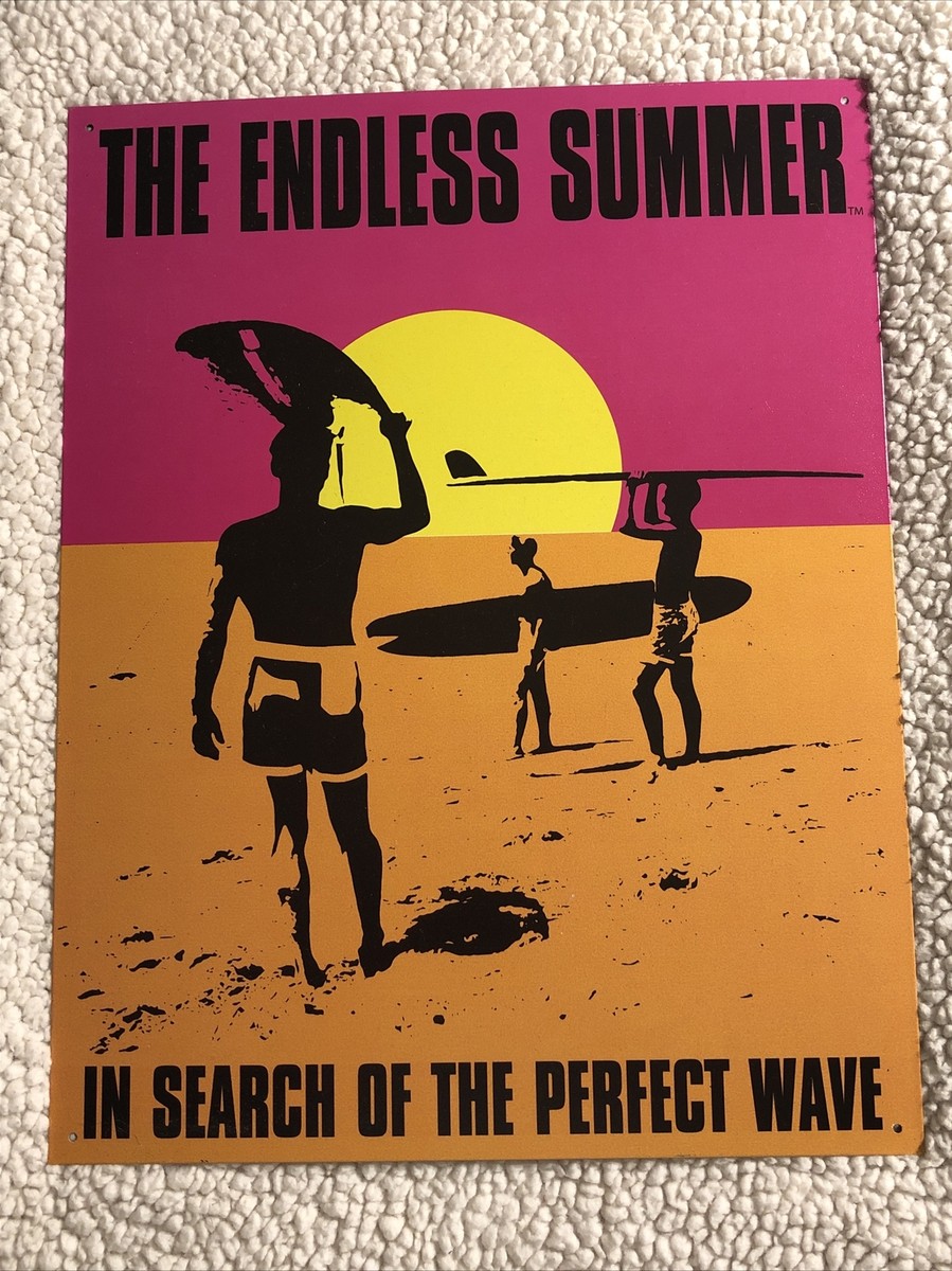 THE ENDLESS SUMMER IN SEARCH OF A PERFECT WAVE ~ Metal Sign ~ 12