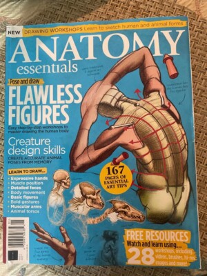ANATOMY ESSENTIALS + Download POSE & DRAW FLAWLESS FIGURES Volume 12 DESIGN New