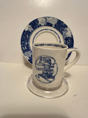 Wedgwood, UC Berkeley, Centennial Edi, Demitasse Cup & Saucer, Alumni, E. Hoover