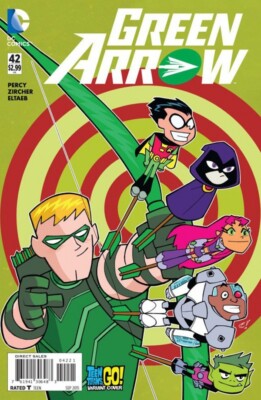 Green Arrow #42 DC Jul 2015 Teen Titans Go Variant