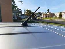 7" Short Black Antenna Mast Radio AM/FM for MITSUBISHI OUTLANDER 2003-2006 New