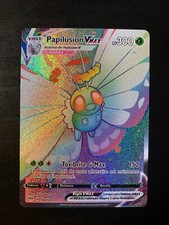 Carte Pokémon Papilusion Vmax 190/189 EB03 Epée & Bouclier Ténèbres Embrasées FR