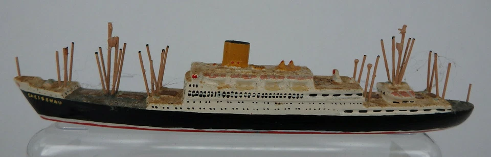 Wiking Miniaturmodell Passagier Dampfer Gneisenau 1949 (74534)