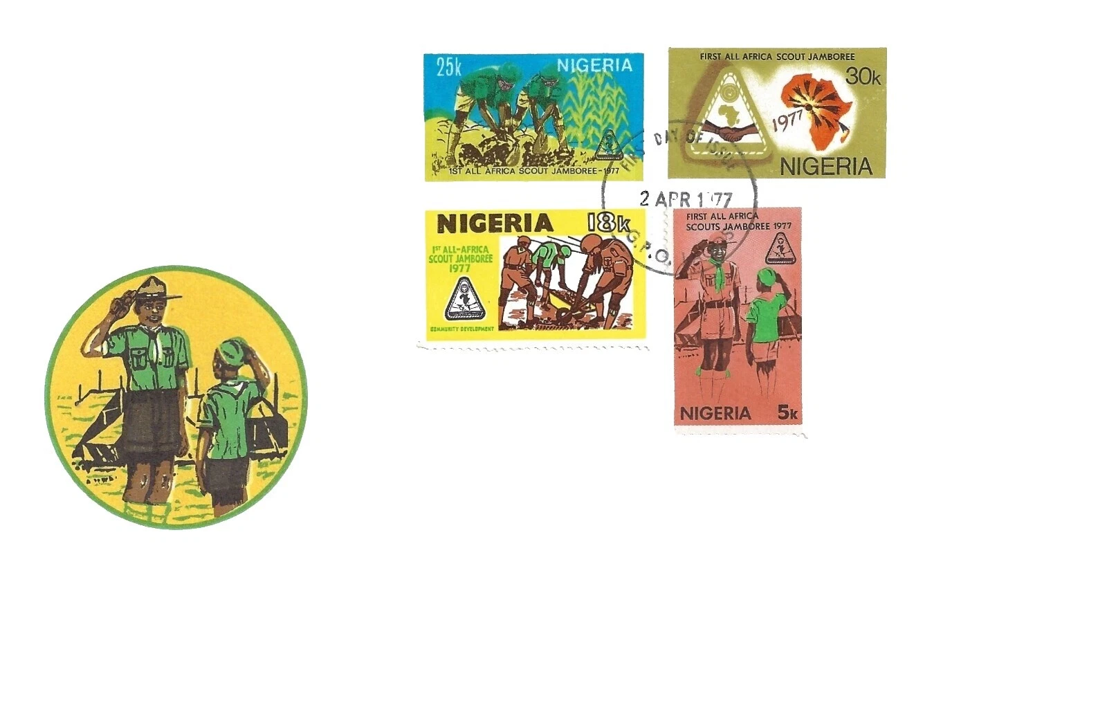First Day of Issue Nigerian Stamps (1960-Now)
