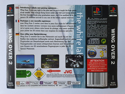 Wing Over 2 Sur Sony PS1 – Jeu Complet PAL – Manuel Inclus – RETROGAMING