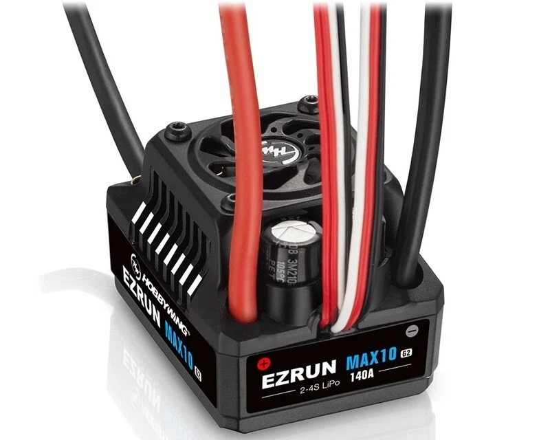 Hobbywing Ezrun Combo MAX10 G2 140A+3665SD-3200kV 5mm 38020344 Modell - Bild 3 von 4