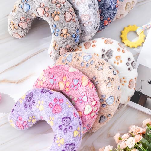 8 Pcs Cat Pillow for Indoor Cats Soft Cat Bed Pillow Fluffy Pet Calming Large - Picture 8 of 8