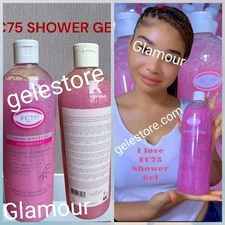 👌👌 X 1 bottle FC75 PARIS exfoliating face & body  shower gel. 1000ml x 1