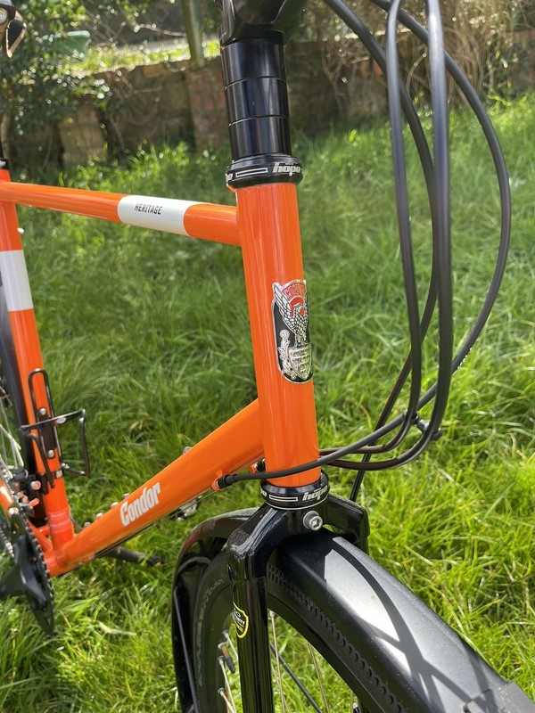 Gravel/ Touring Bike - Condor Heritage Disc - Columbus Steel.